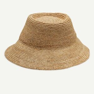 Wyeth bucket style straw hat - OS